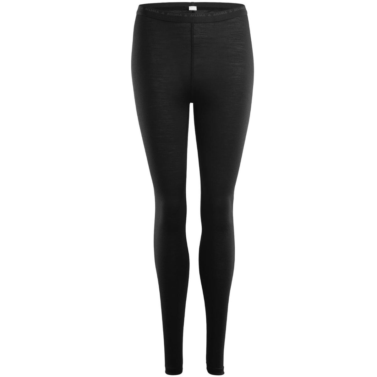 Pantaloni de corp merino dama Aclima LightWool Longs-Negru-S