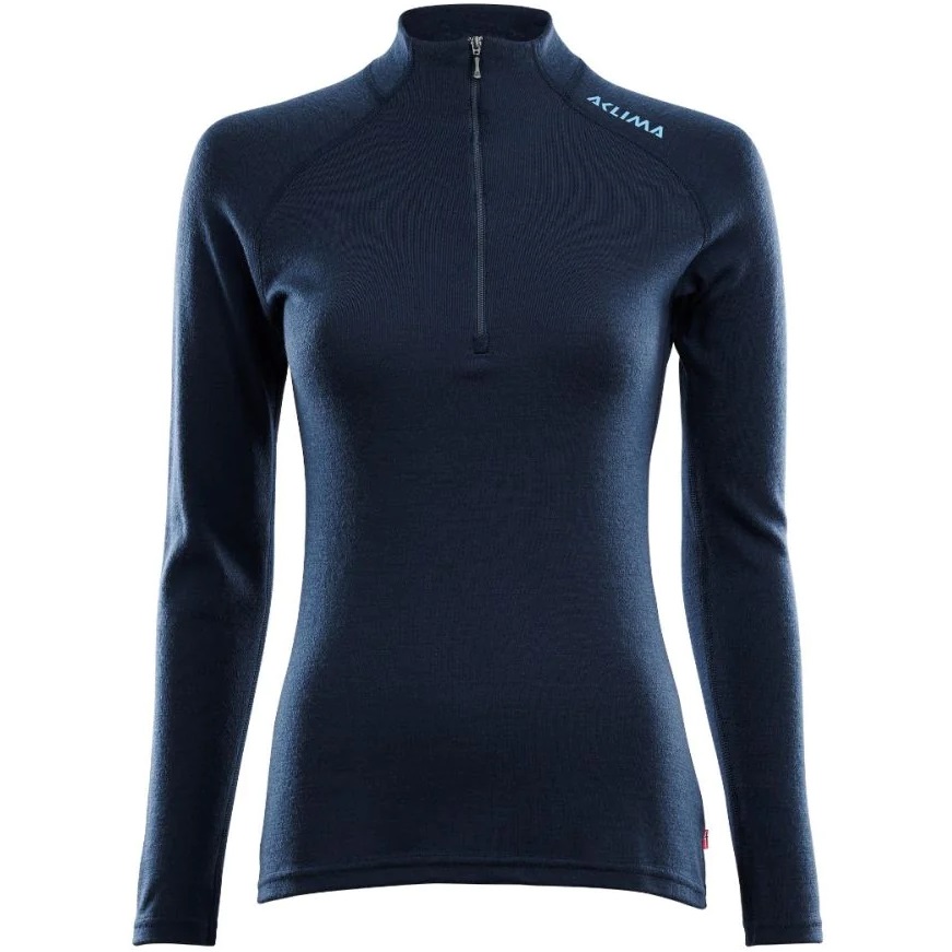 Bluza de corp merino dama Aclima WarmWool Mockneck