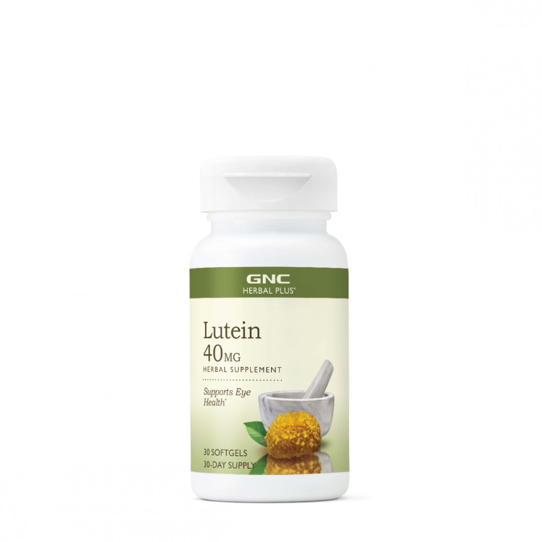 Luteina 40 Mg Gnc Herbal Plus Lutein 30 Cps