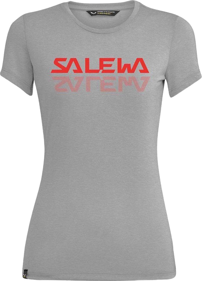 Tricou dama Salewa Graphic Dry-Gri-44/38