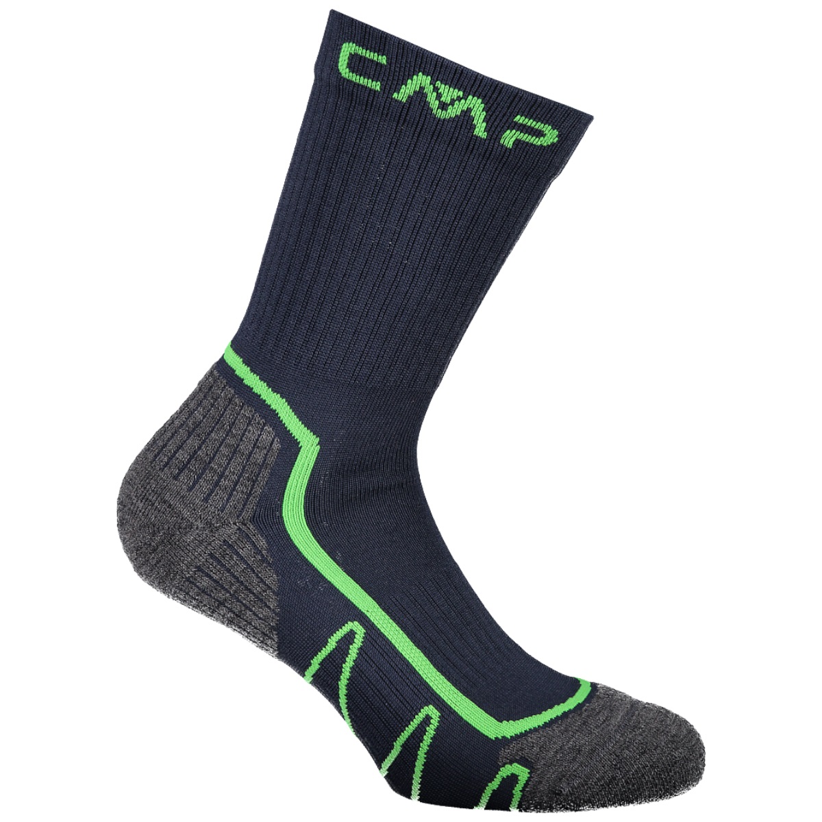Sosete copii CMP Poly Medium 3I97274 SS 2026-Bleumarin/Verde-31-33