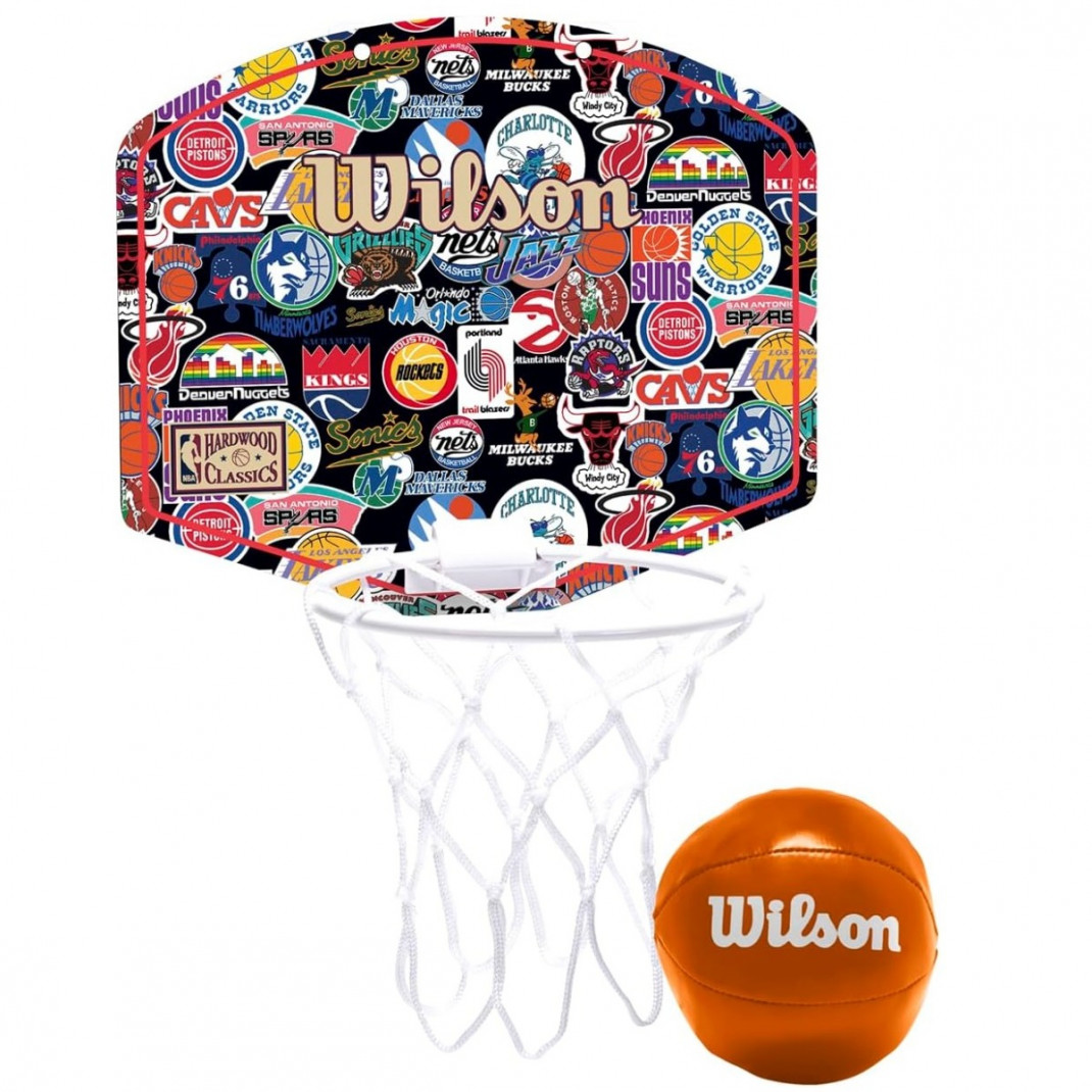 Mini panou de baschet Wilson NBA Team Retro
