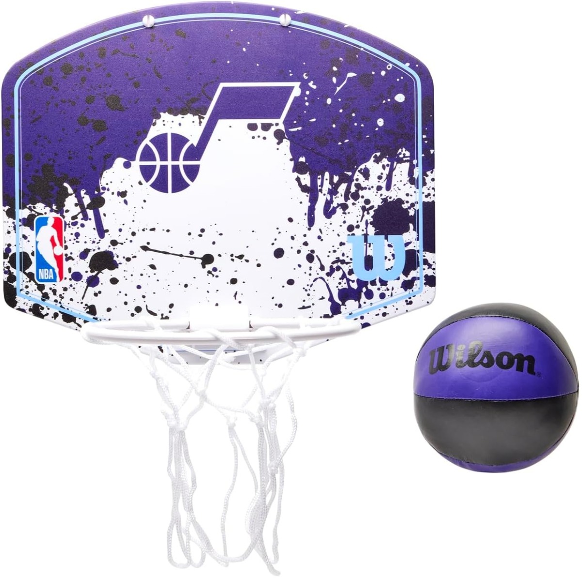 Mini panou de baschet Wilson NBA Team Utah Jazz V2