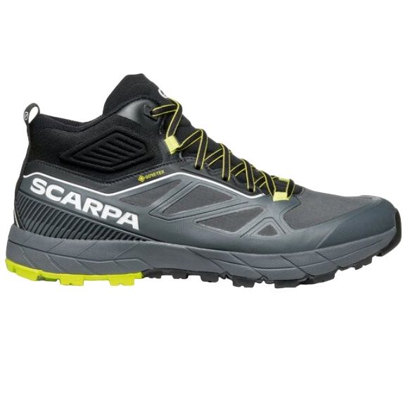 Ghete trekking barbati Scarpa Rapid Mid GTX-Gri/Lime-40