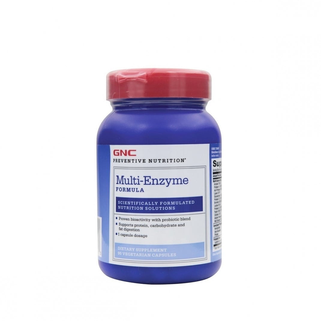 Supliment alimentar GNC Preventive Nutrition Multi-Enzyme 90 cps