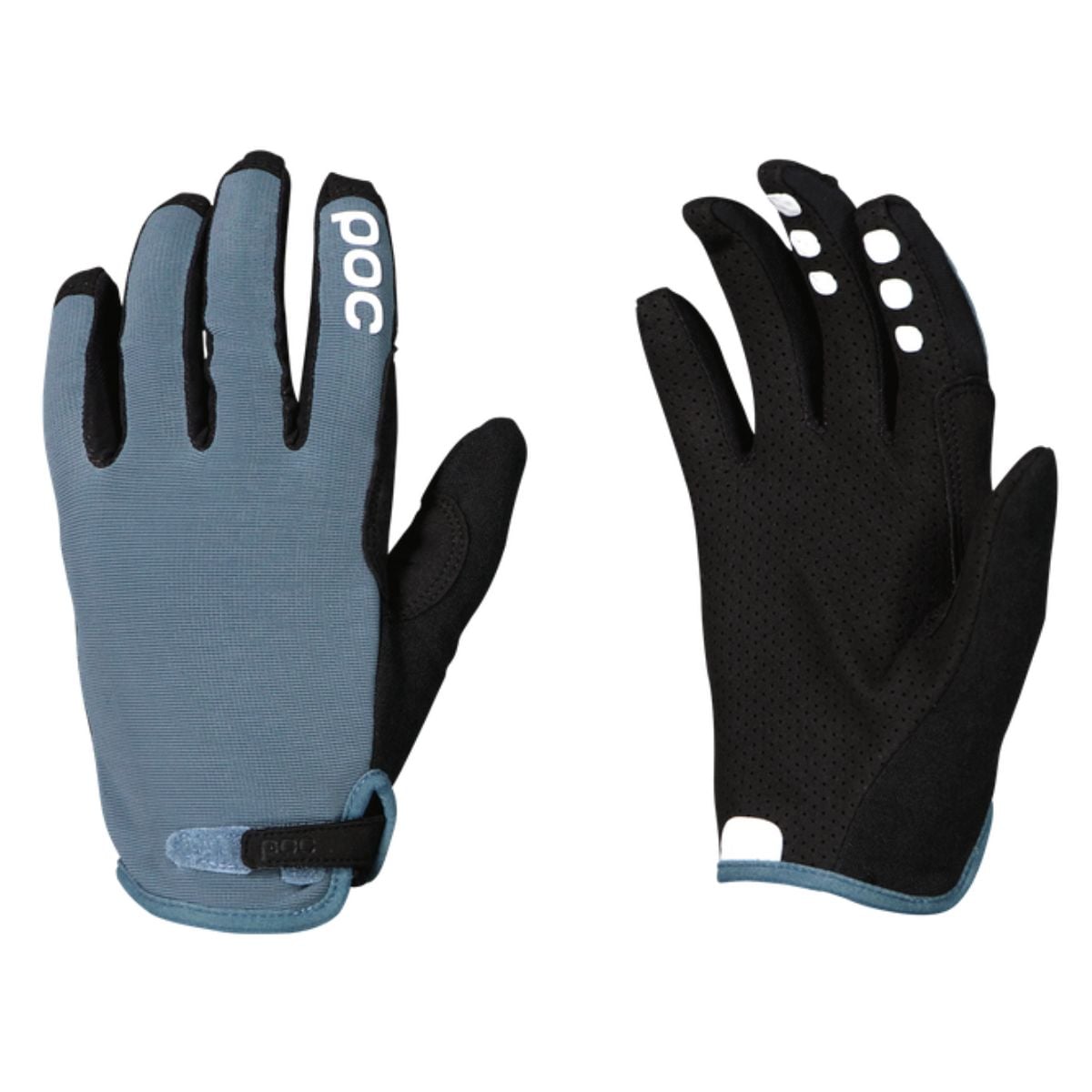 Manusi ciclism ajustabile POC Resistance Enduro-Albastru Deschis-XS