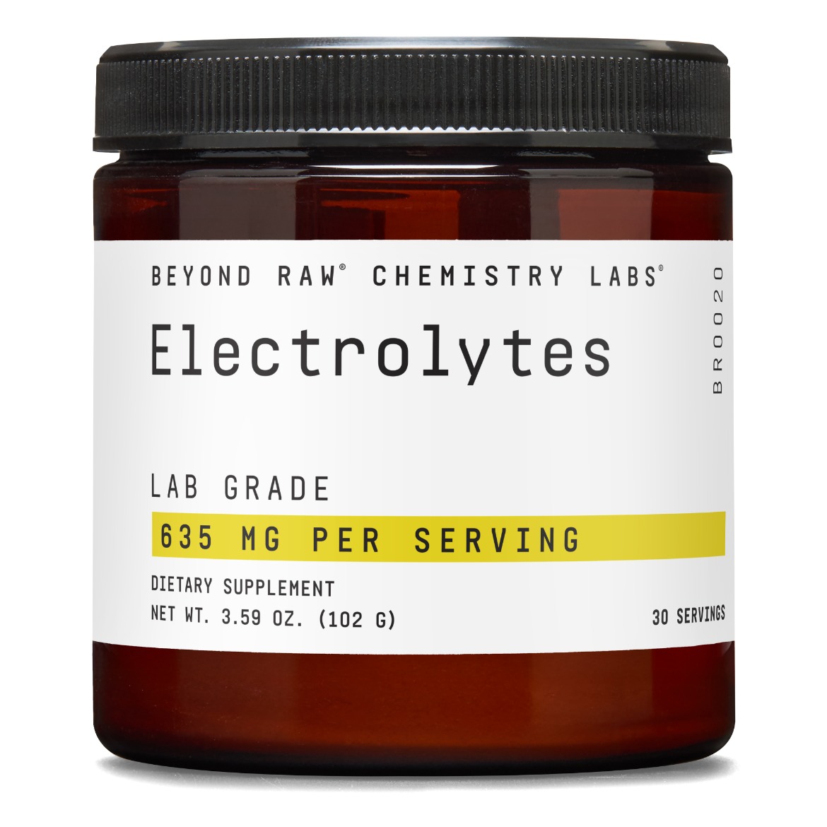 Electroliti GNC Beyond Raw Chemistry Labs Electrolytes, 102 Gr