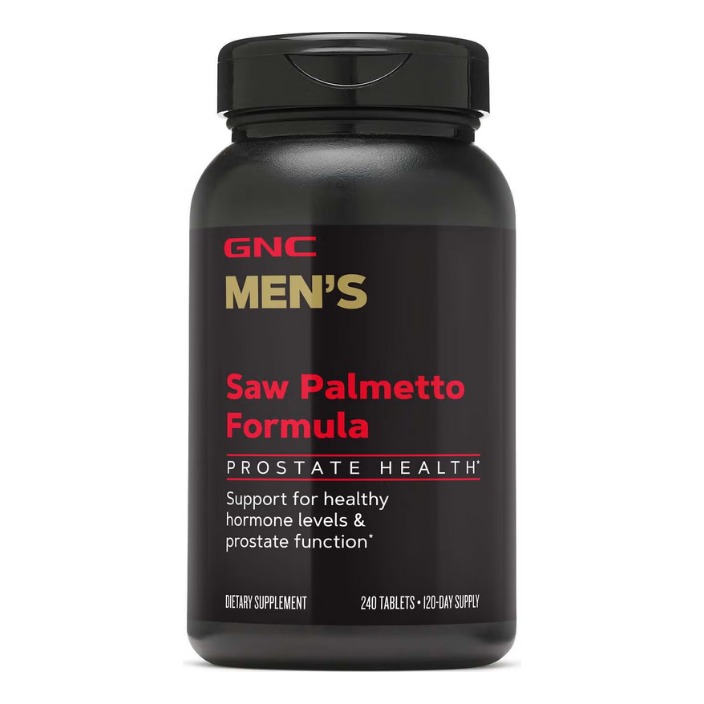 Extract din palmier pitic GNC Men's Saw Palmetto Formula, 240 tb