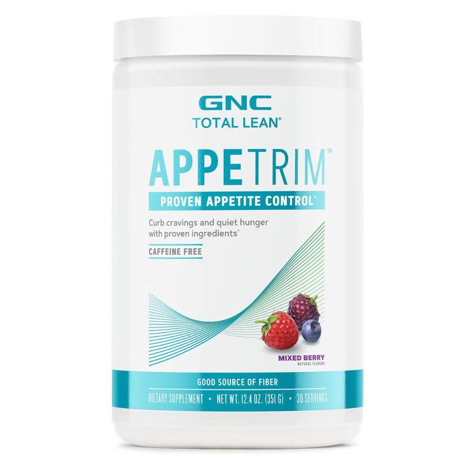 Cu aroma de fructe de padure GNC Total Lean Appetrim Proven Appetite Control, Formula Avansata Pentru Controlul Apetitului 351 Gr