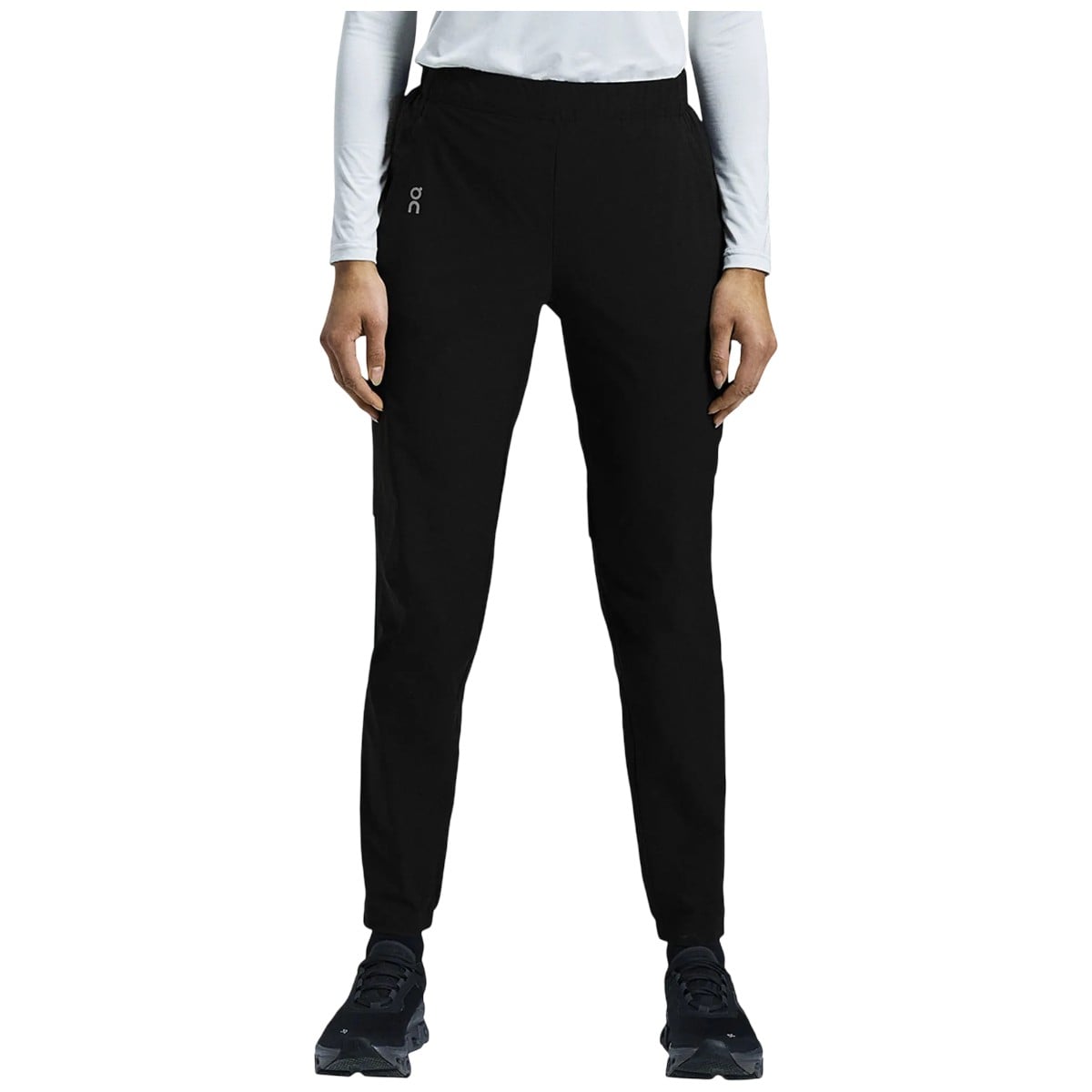 Pantaloni alergare dama ON Core SS 2026-Negru-S