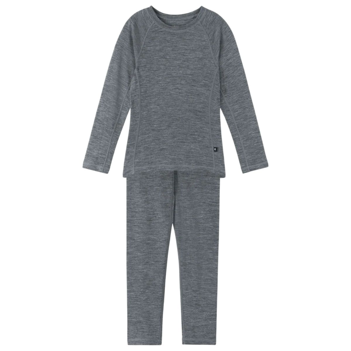 Set bluza si pantaloni copii Reima Kinsei-Gri-120 cm