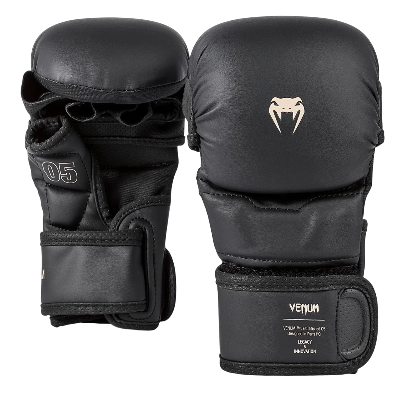Manusi MMA Venum Impact Evo Sparring-Negru-S