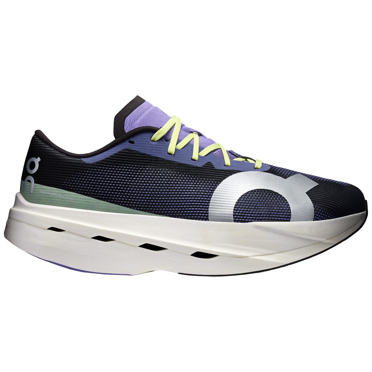 Pantofi alergare barbati ON Cloudboom Volt SS 2026-Negru/Mov-42 1/2
