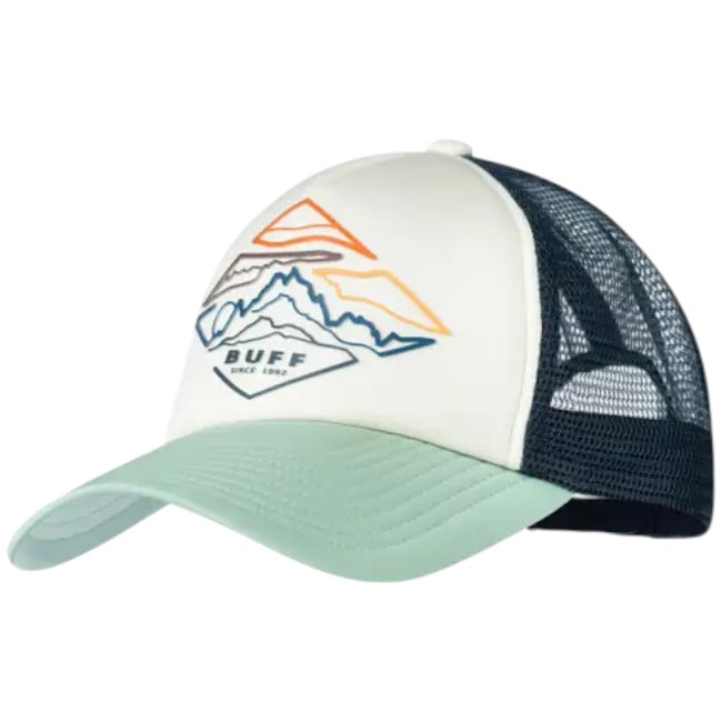 Sapca Trucker Buff-Alb/Albastru/Verde-L/XL