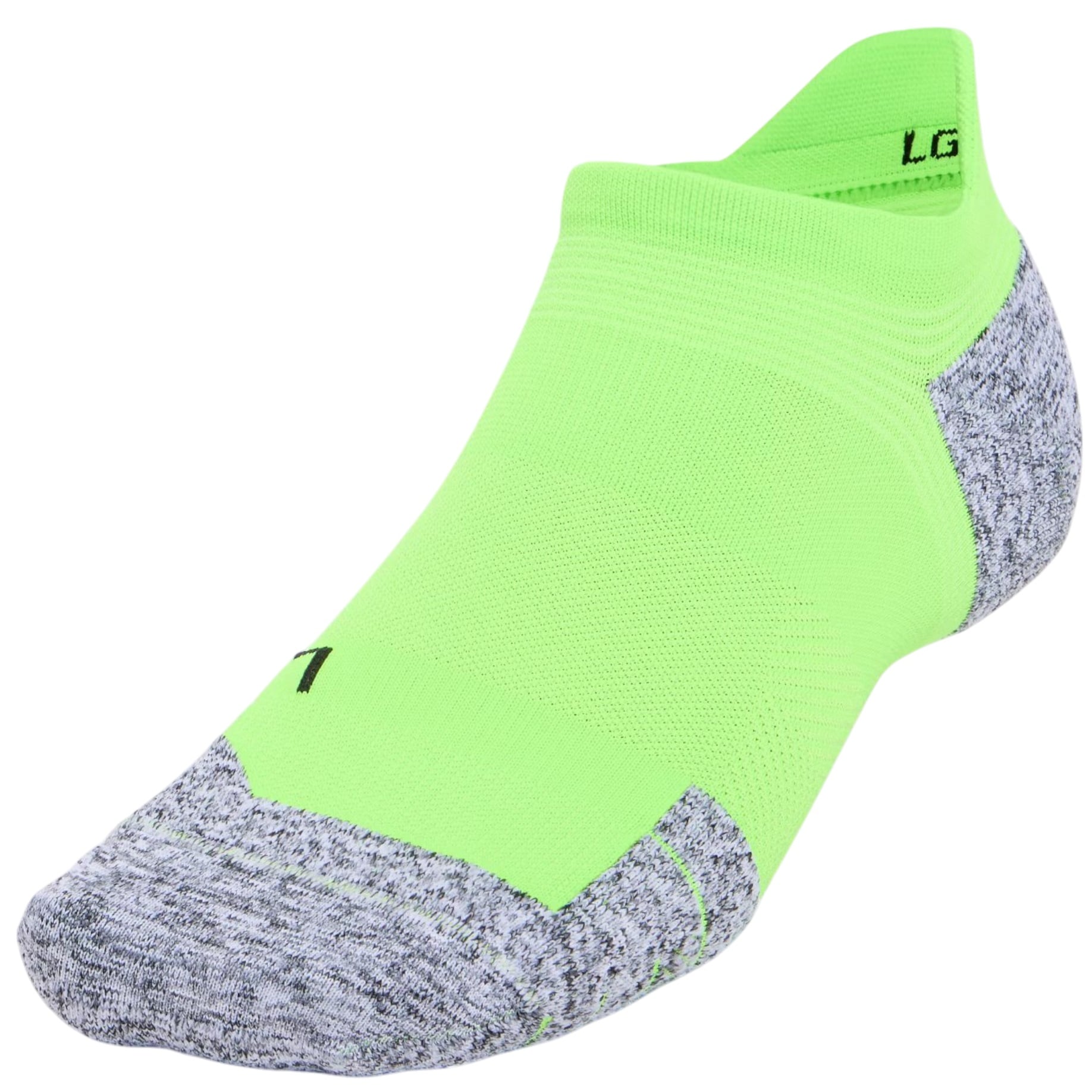 Sosete alergare Under Armour ArmourDry Run FW 2025-Lime/Gri-M