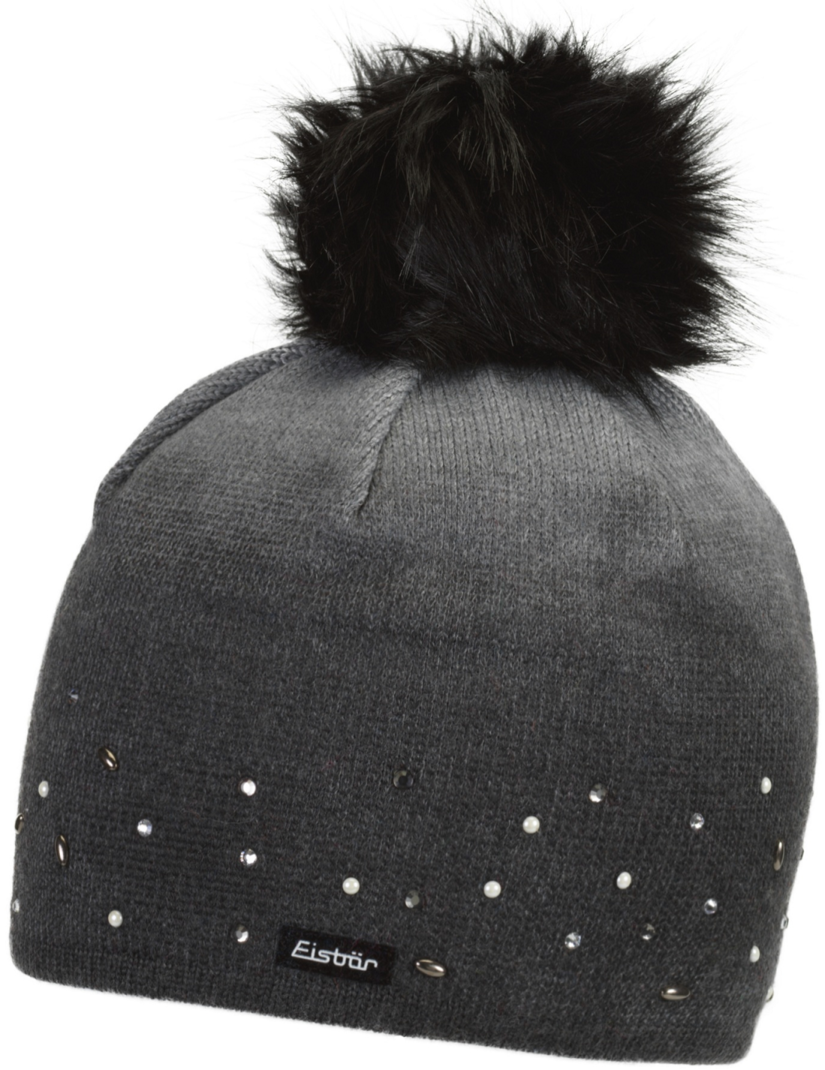 Caciula schi dama Eisbar Dip Dye Lux Crystal-Gri