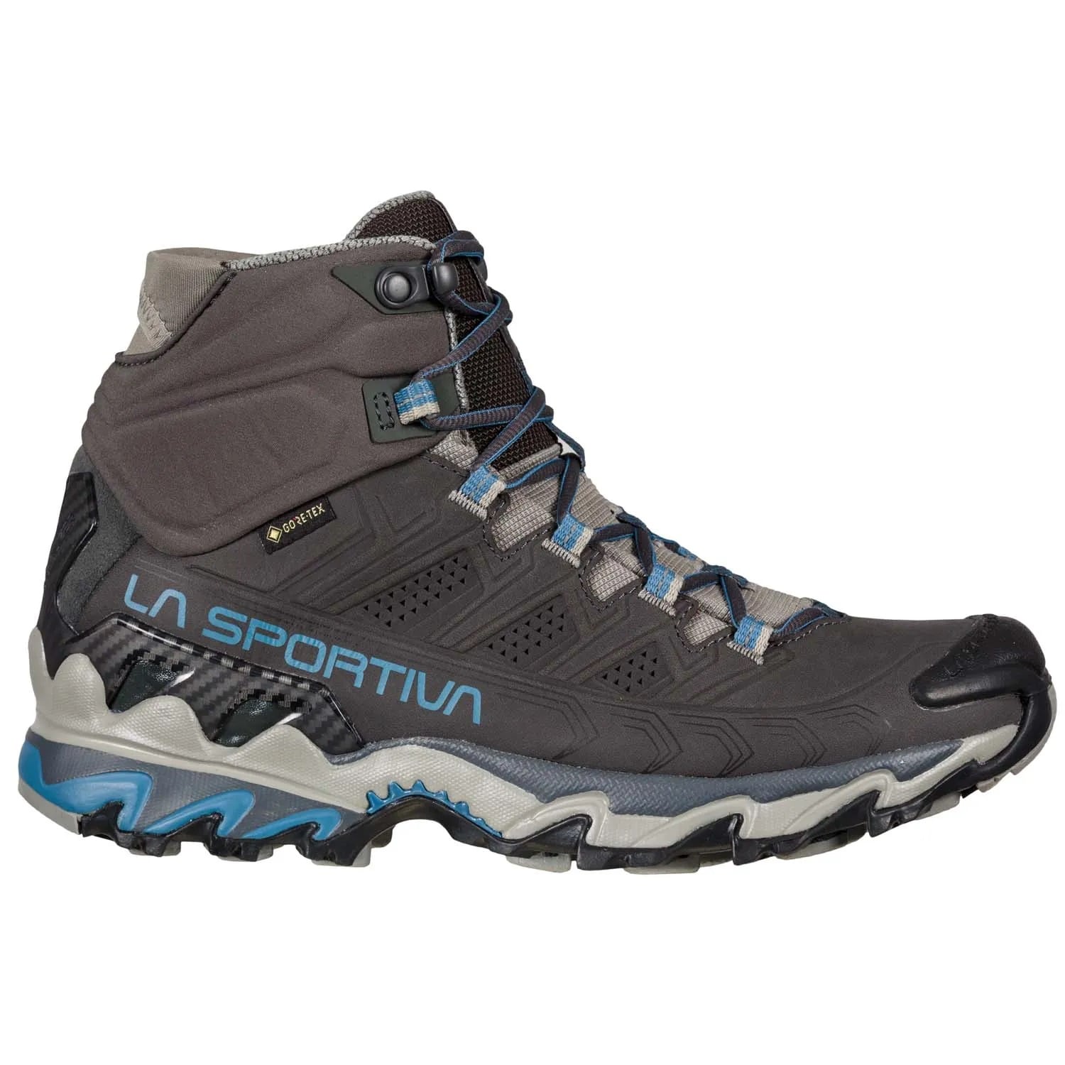 Ghete trekking dama La Sportiva Ultra Raptor II Mid Leather GTX-Gri/Negru-36