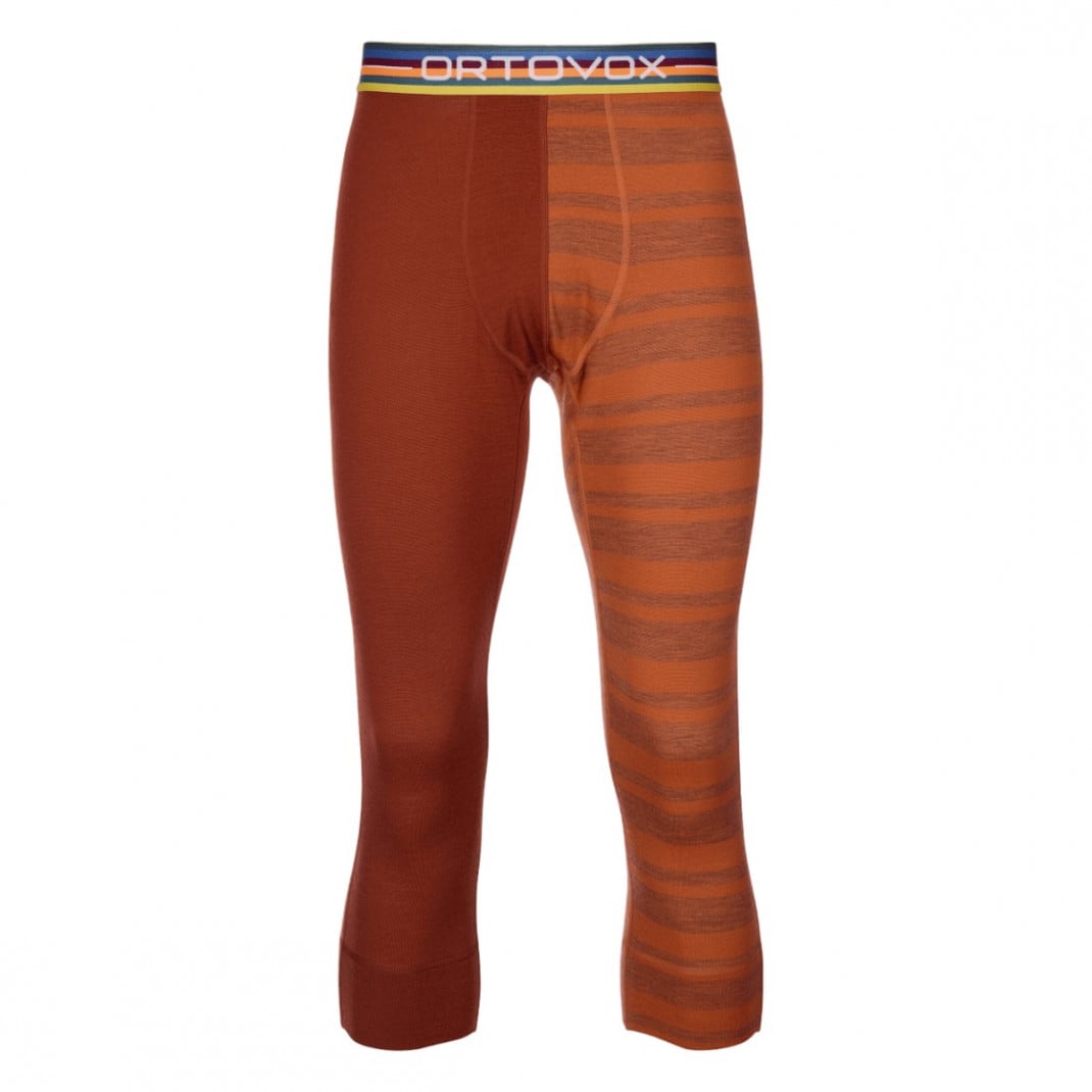 Pantaloni de corp barbati Ortovox Merino 3/4 185 Rock N Wool