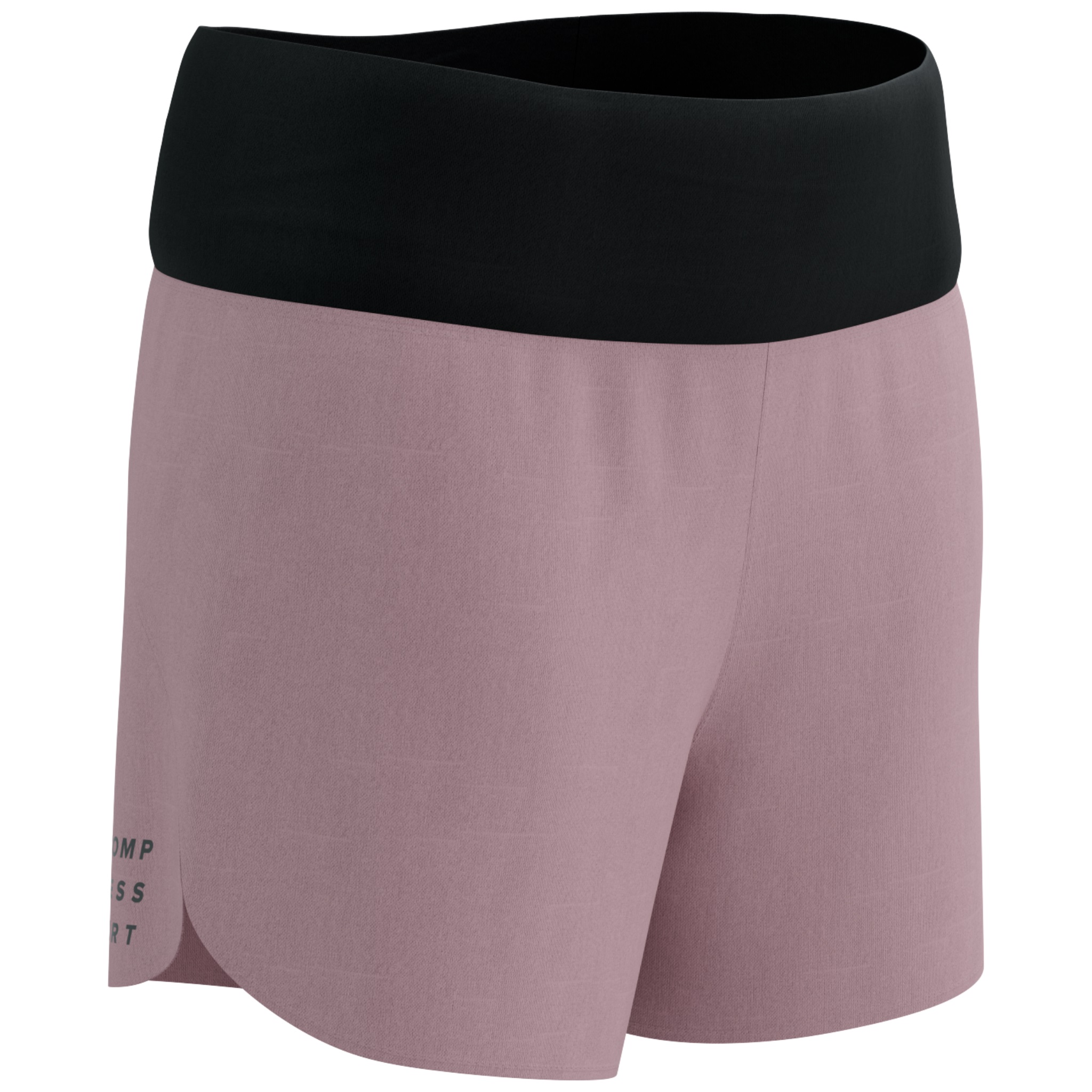 Sort alergare dama Compressport Performance - Eat My Dust!-Roz/Negru-XS