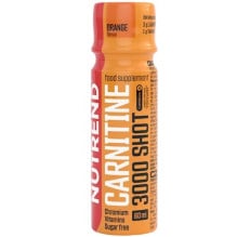 Bautura energizanta Carnitine Nutrend 3000 Aroma de Portocale, 60 ml