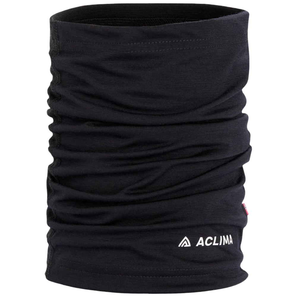 Bandana tubulara multifunctionala Aclima WarmWool-Negru