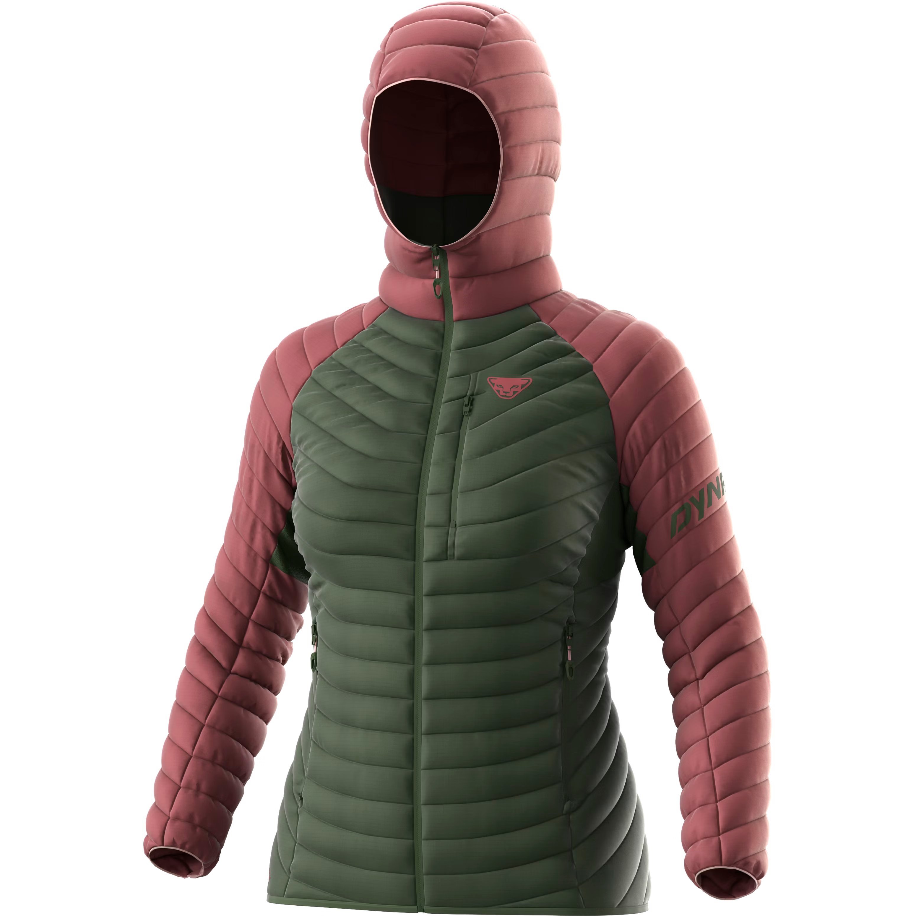 Jacheta puf dama Dynafit Radical Down RDS FW 2024-Verde/Roz-40/34