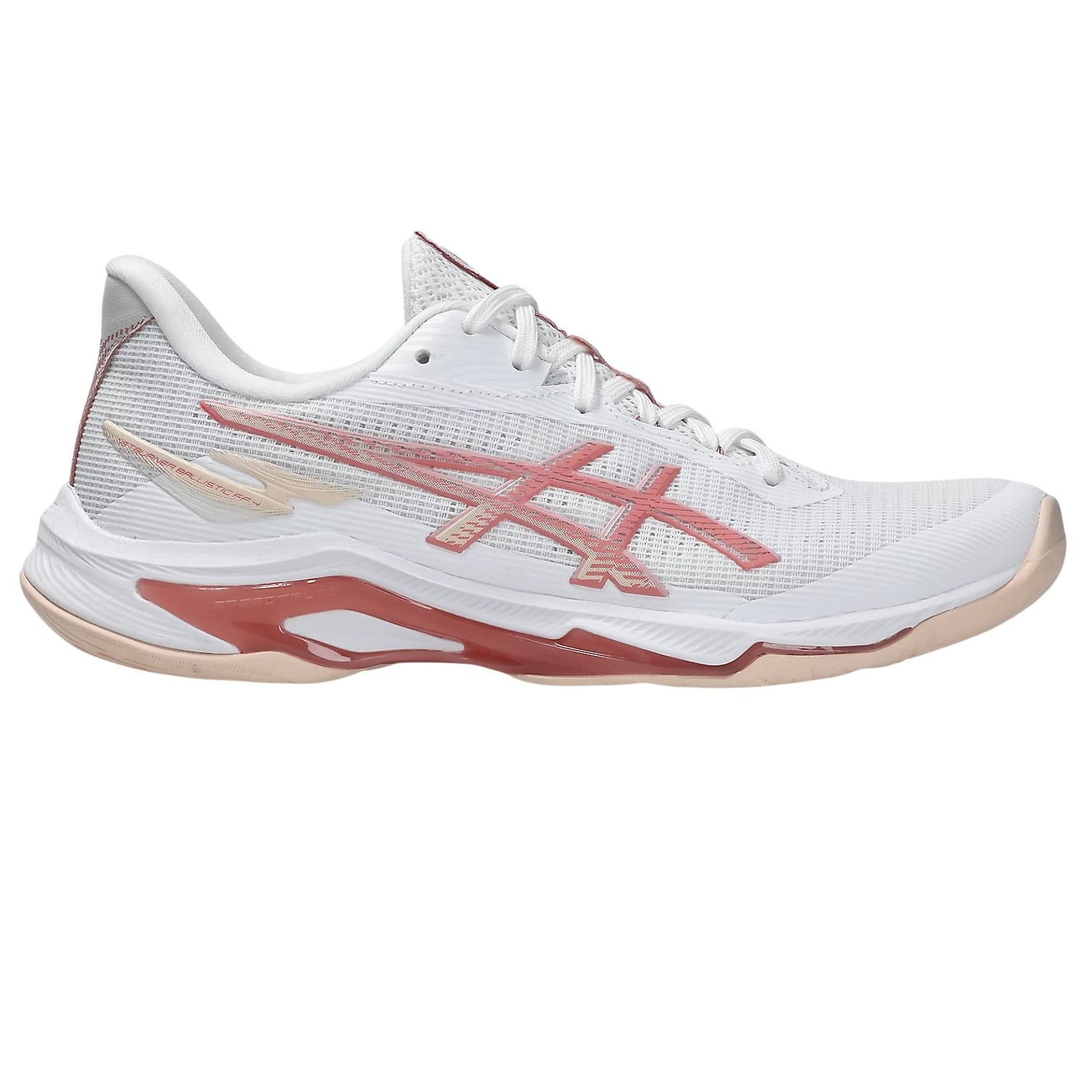 Pantofi volei dama Asics Netburner Ballistic FF 4 SS 2026-Alb/Roz-37 1/2