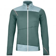 Fleece merino dama Ortovox Light-Verde/Bleu-XS