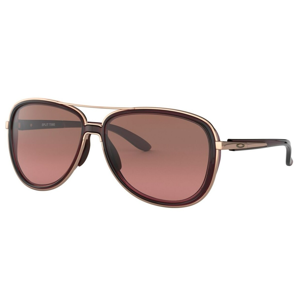 Ochelari de soare dama Oakley Split Time Crystal Raspberry / G40 Black Gradient