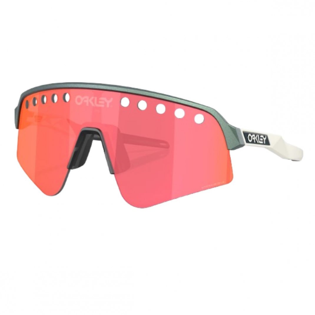 Ochelari de soare Oakley Sutro Lite Sweep Matte Silver/Blue Colorshift / Prizm Trail Torch, 2025