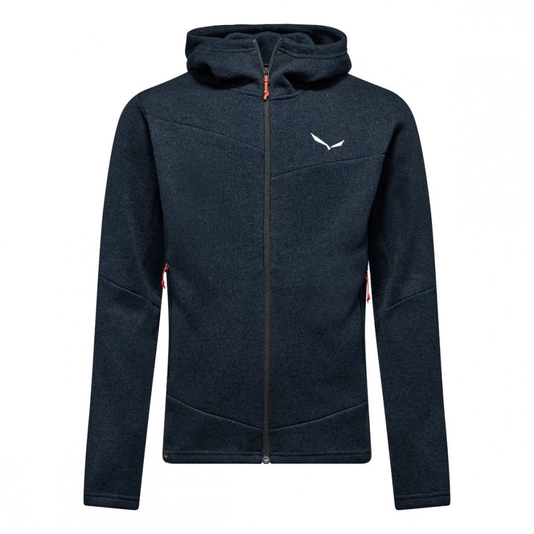 Fleece trekking barbati Salewa Puez Rocca Hooded