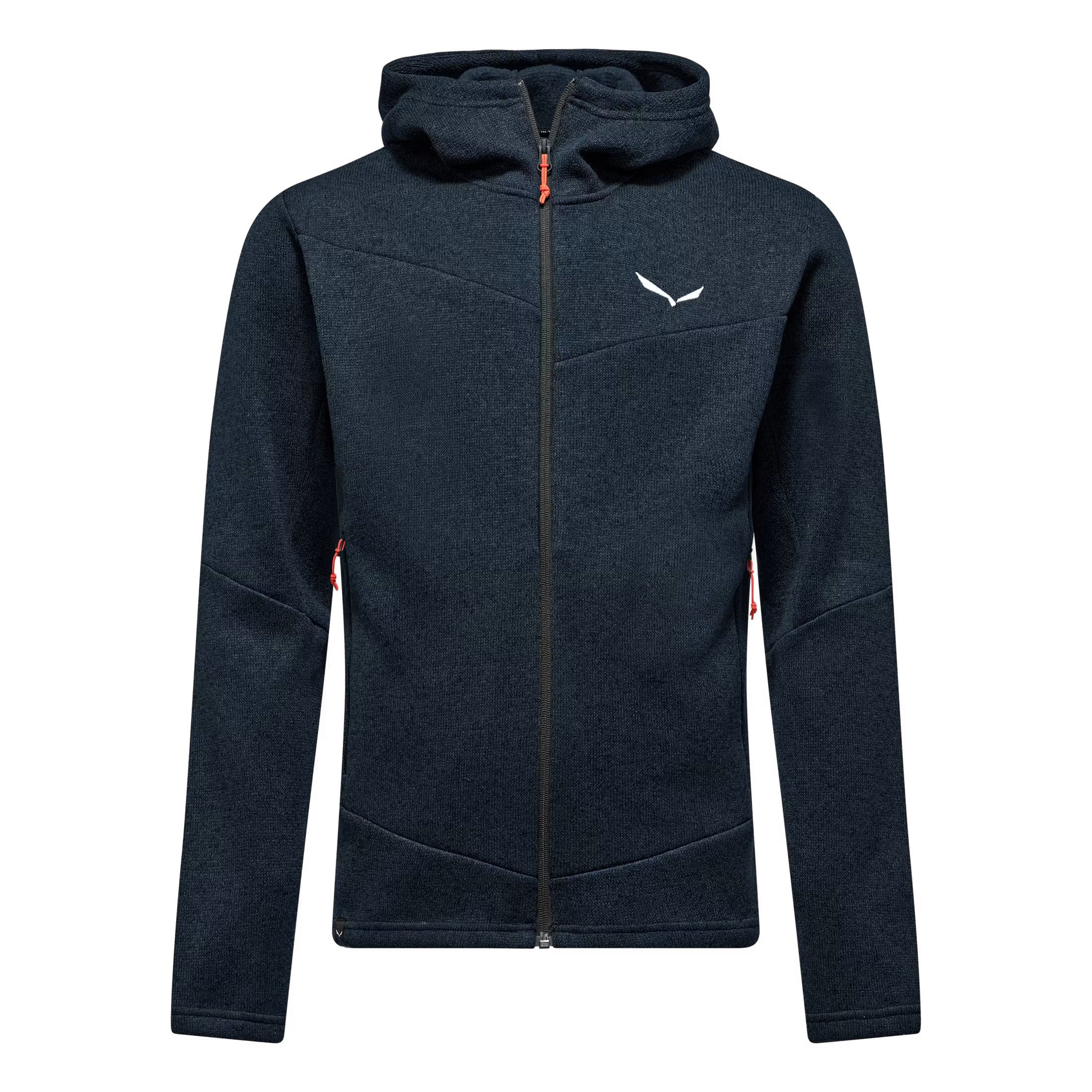 Fleece trekking barbati Salewa Puez Rocca Hooded-Bleumarin-46/S