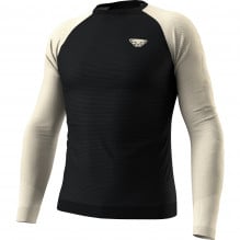 Bluza alergare barbati Dynafit Ultra S-Tech-Bej/Negru-S/M