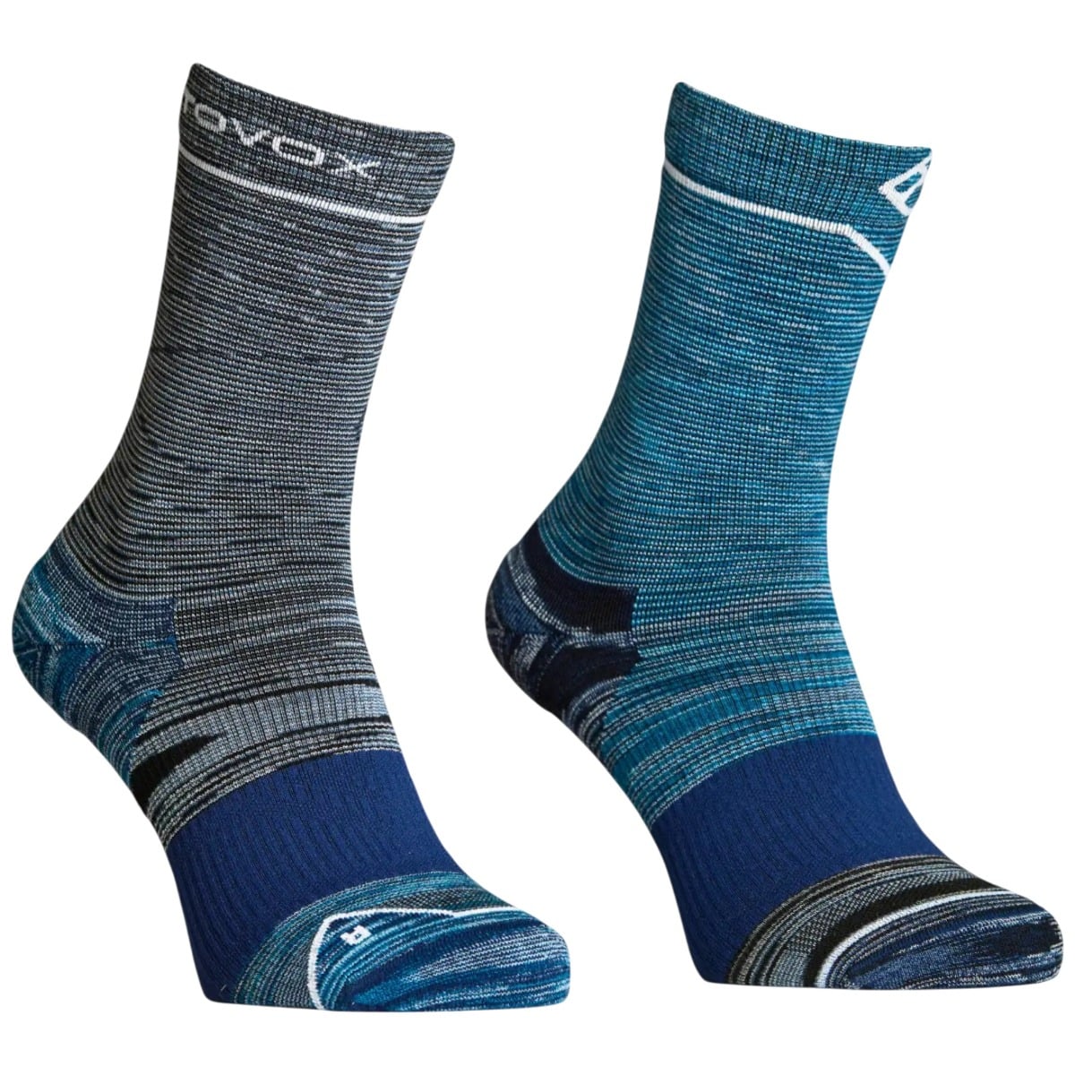Sosete merino barbati Ortovox Alpine Mid-Albastru-39-41