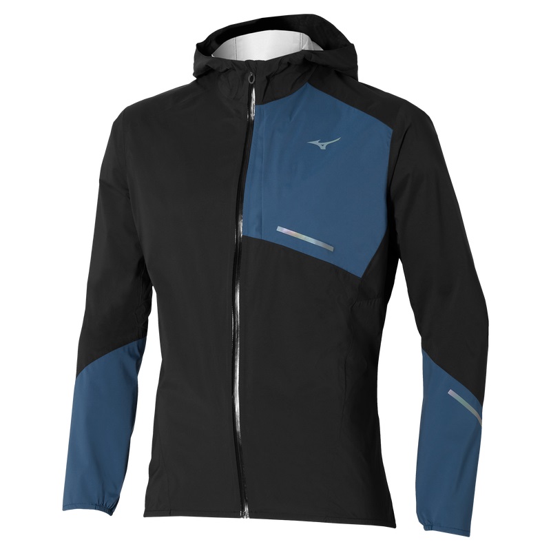 144  Jacheta impermeabila alergare barbati Mizuno Waterproof 20K ER FW 2024
