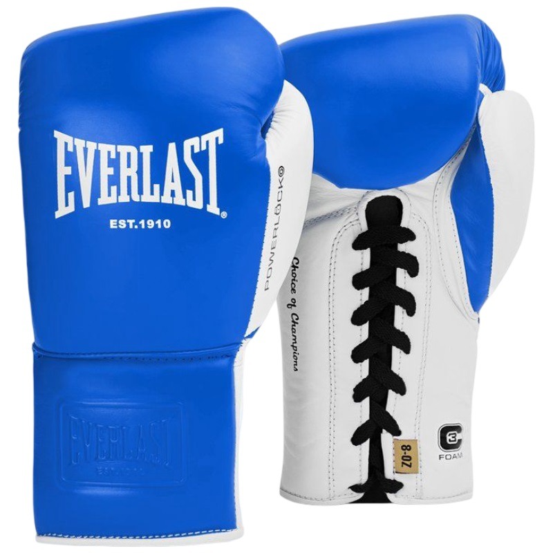 Manusi box piele Everlast Powerlock OG Pro Fight - Siret
