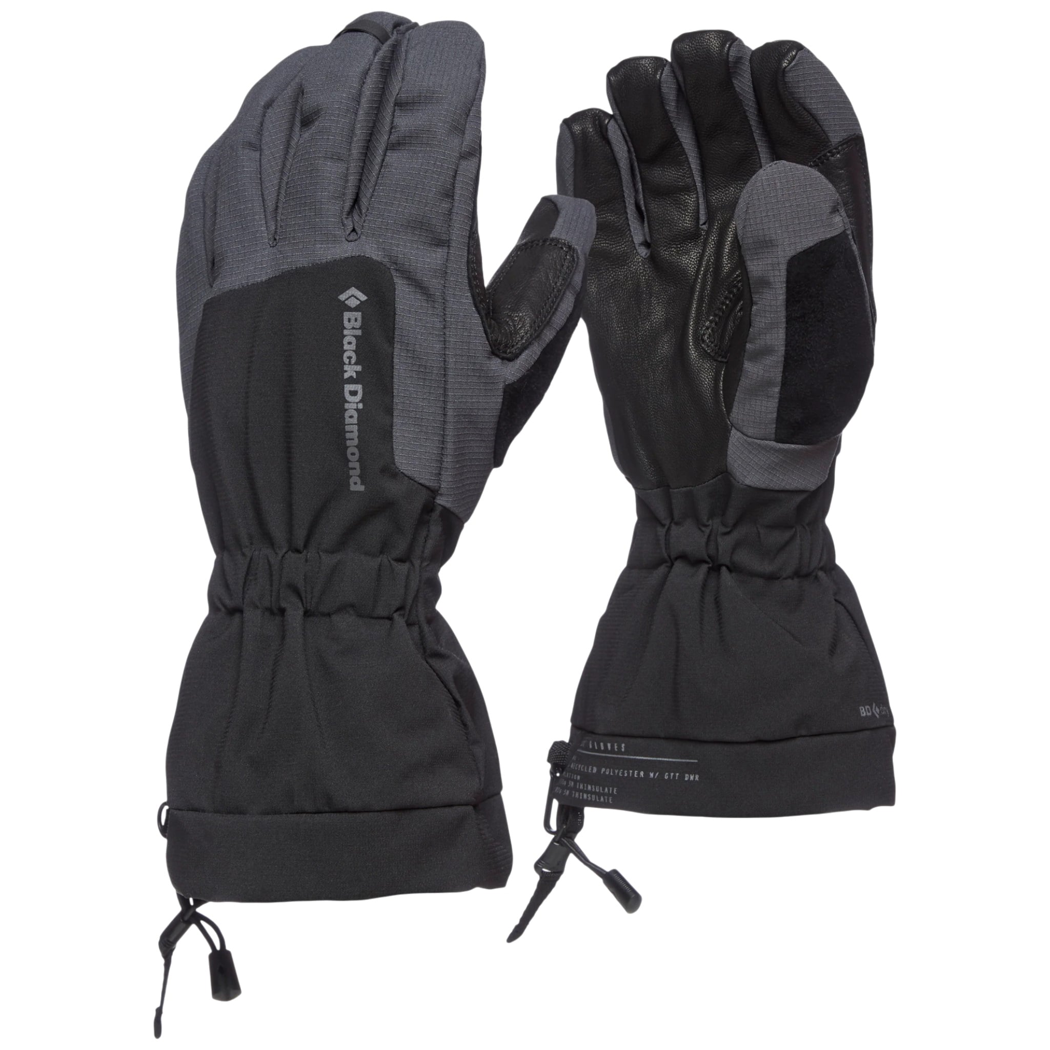 Manusi Black Diamond Glissade FW 2026-Negru/Gri-XS