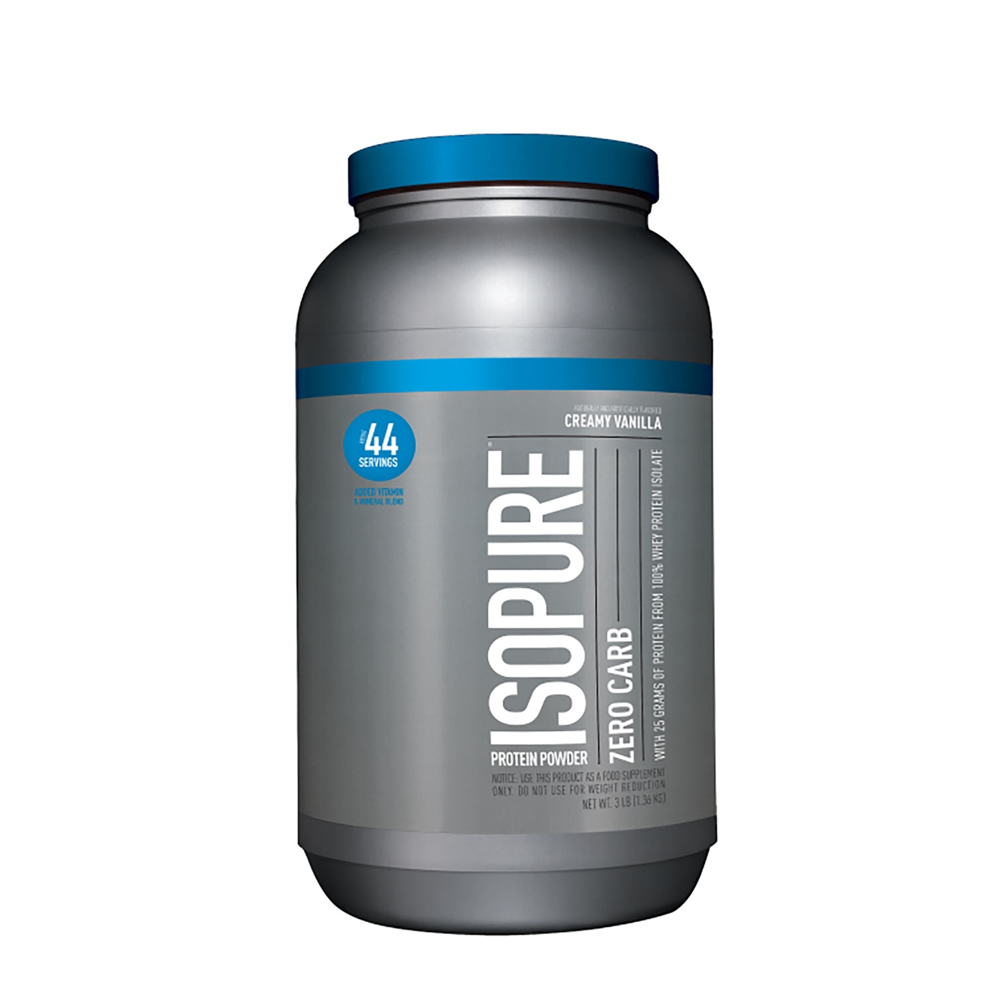 Proteina izolata din zer Isopure Zero Carb, Fara Carbohidrati, Cu Aroma De Vanilie, 1360 G