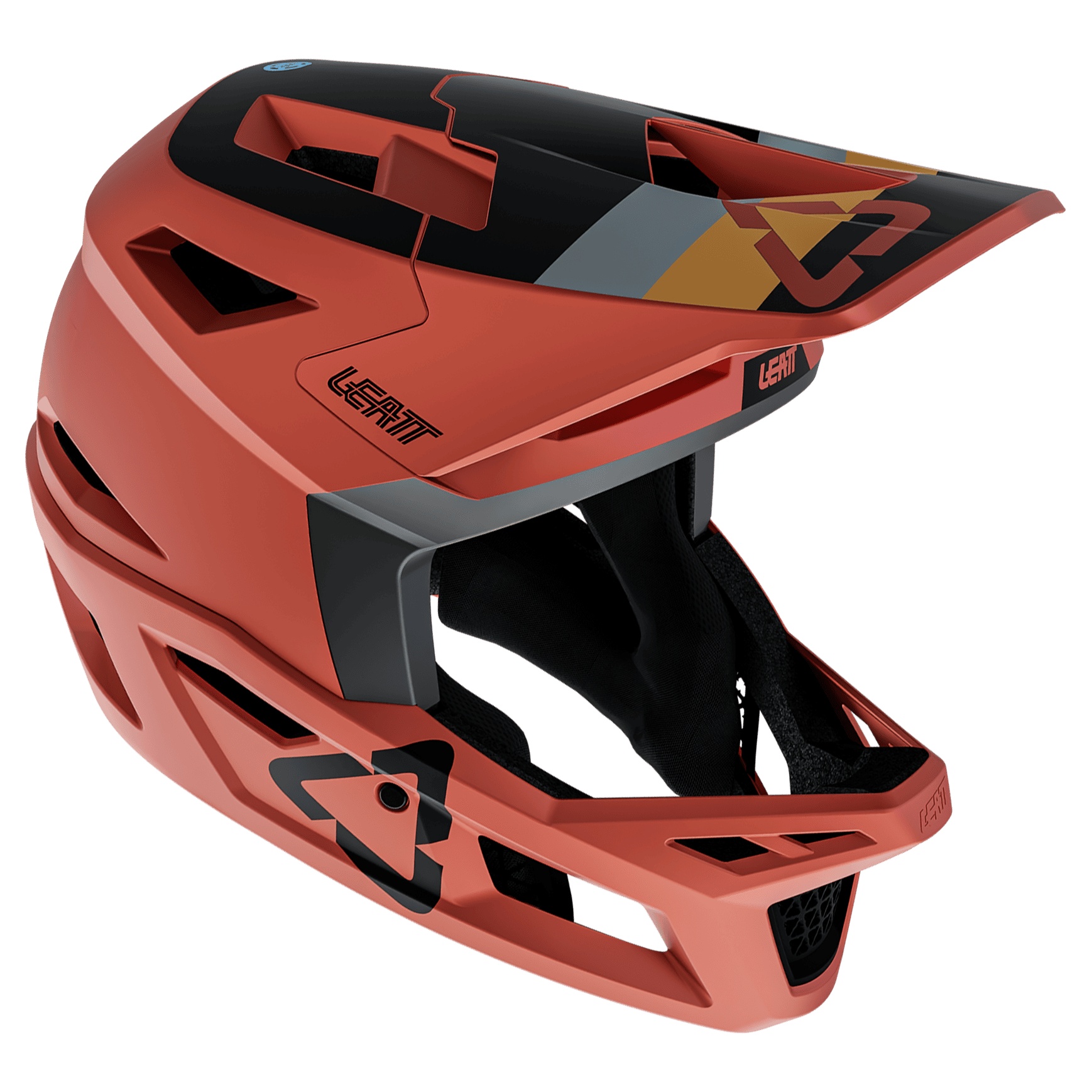 Casca Leatt Mtb Gravity 4.0 Lava Red