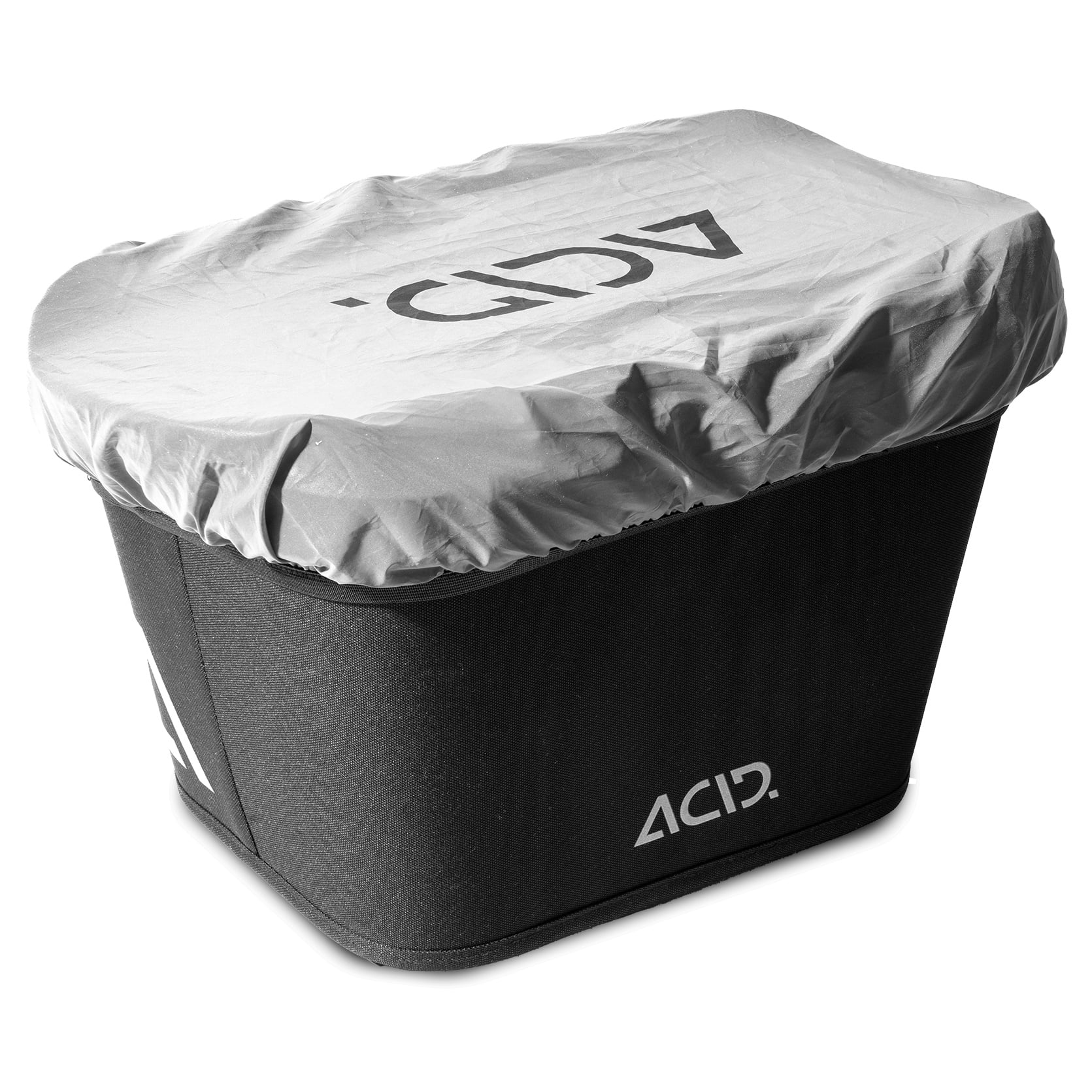 Husa Ploaie Geanta Acid Handlebar Basket City 15 Filink Grey Reflective