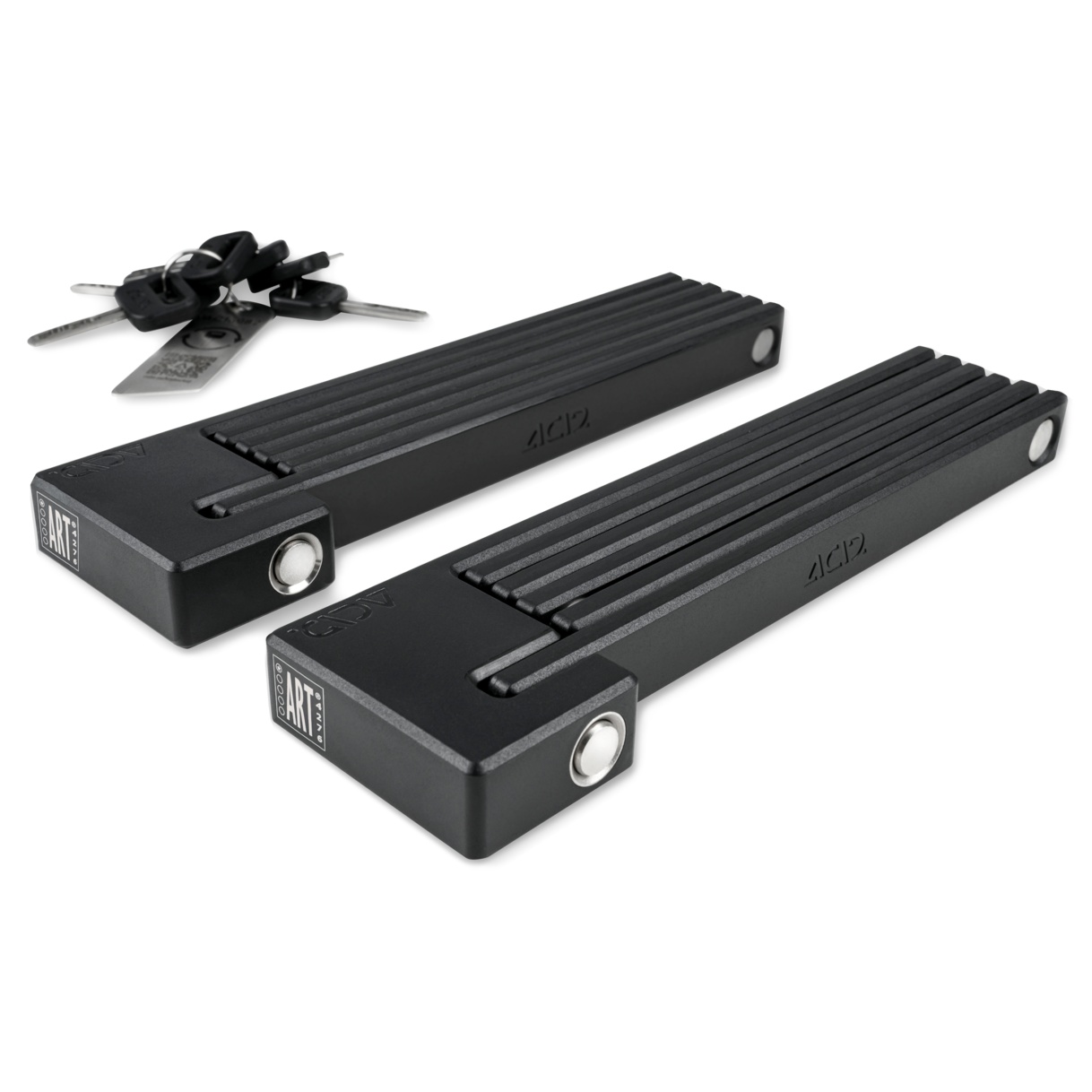 Antifurt Acid Folding Rigid 100 Pure Twin Pack Black