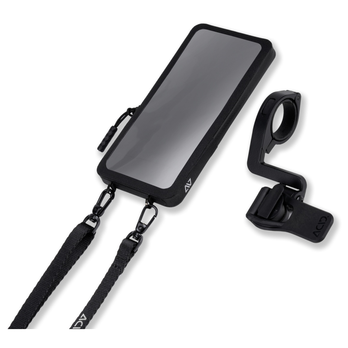 Husa Suport Telefon Acid Mobile Phone Case Pro Black L
