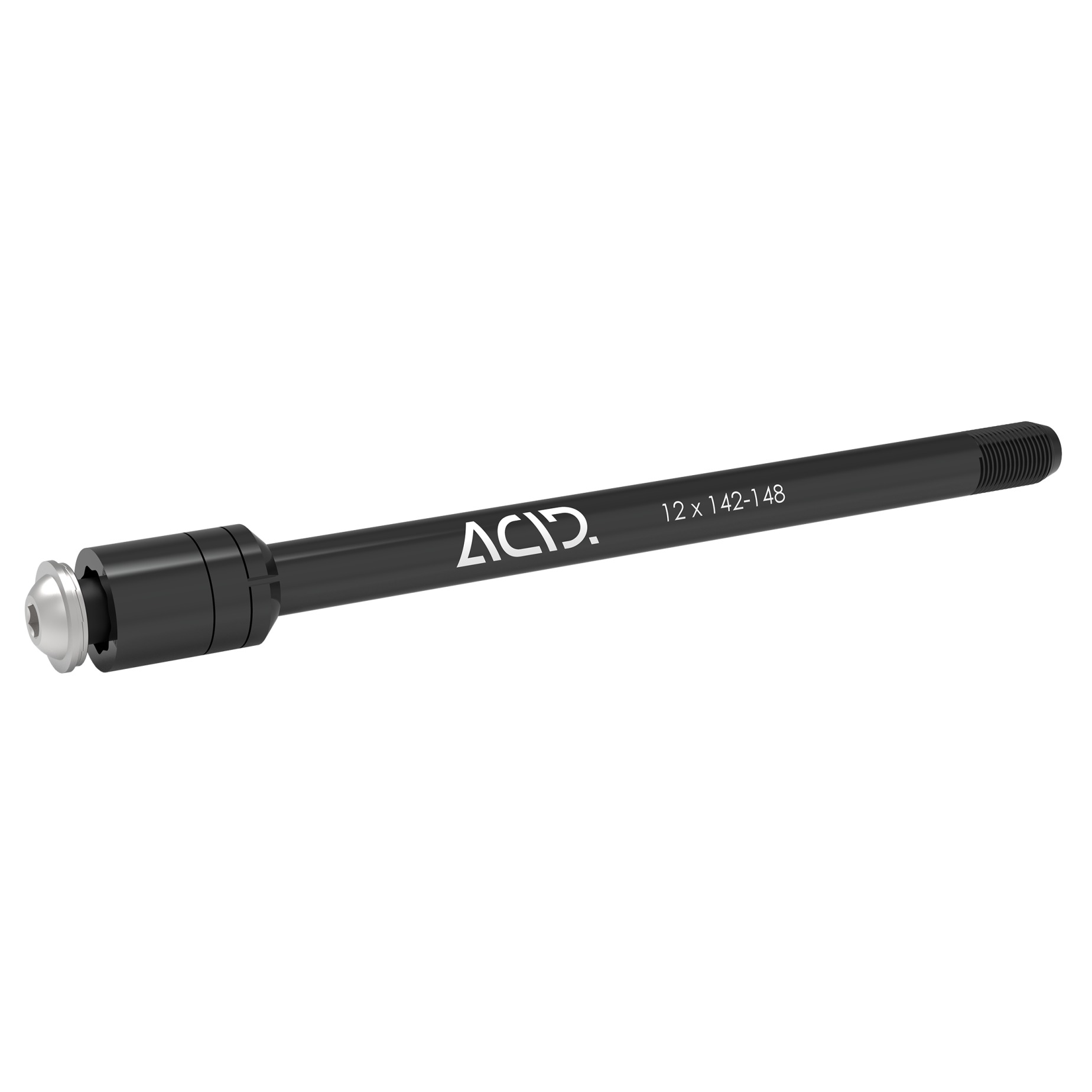 Ax Adaptor Trailer Acid Thru Axle M12X1.0 142-148 Mm For Kids Negru