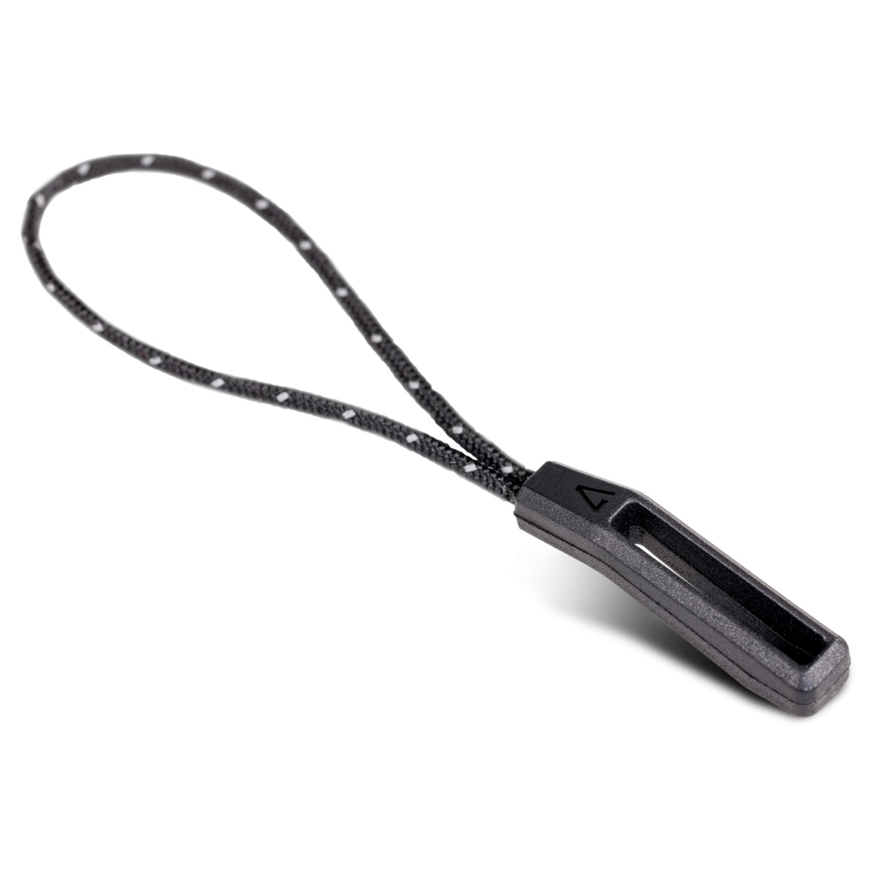 Snur Fermoar Acid Zipper Puller Black Small