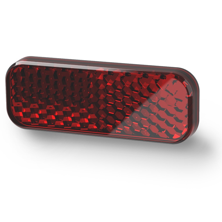 Reflectorizant Acid Seatpost Rosu