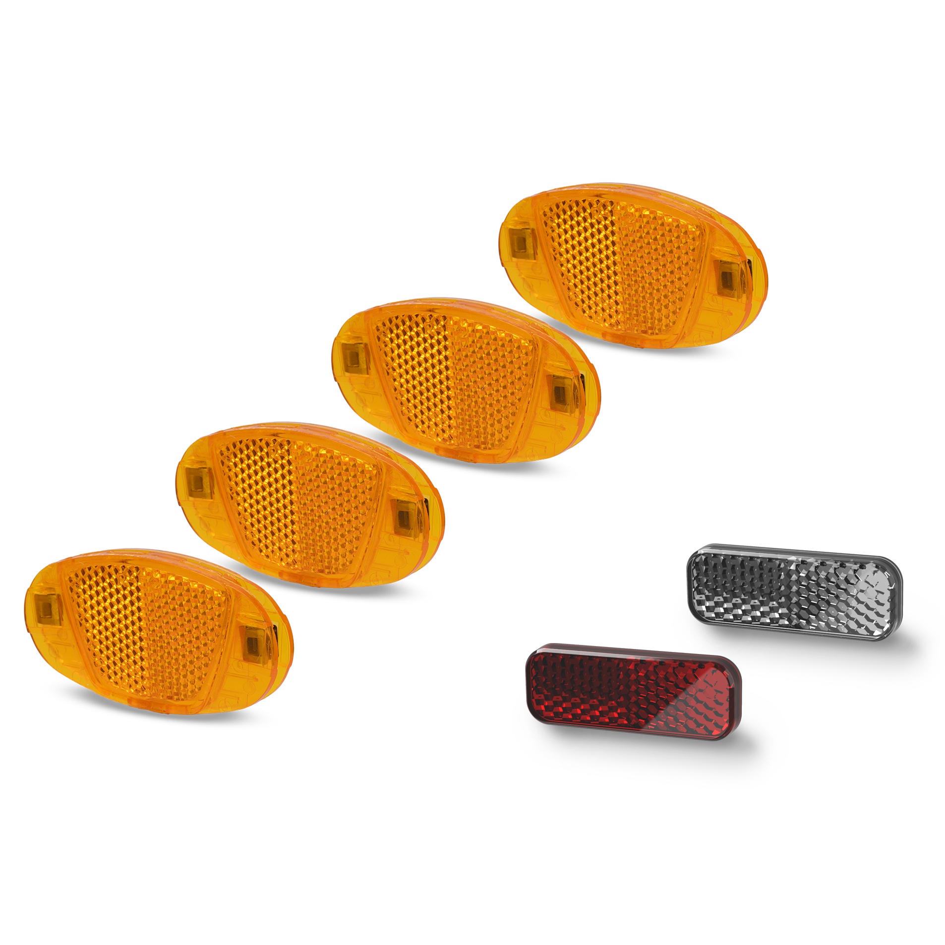 Reflectorizante Acid For Handlebar / Seatpost / Spokes Set