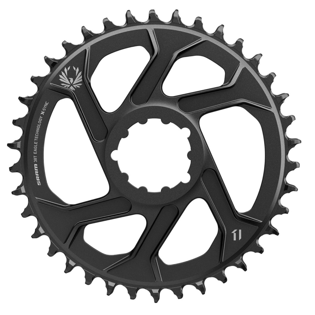 Foaie angrenaj Sram Chainring X-Sync 2 38T / 6mm Offset Aluminiu