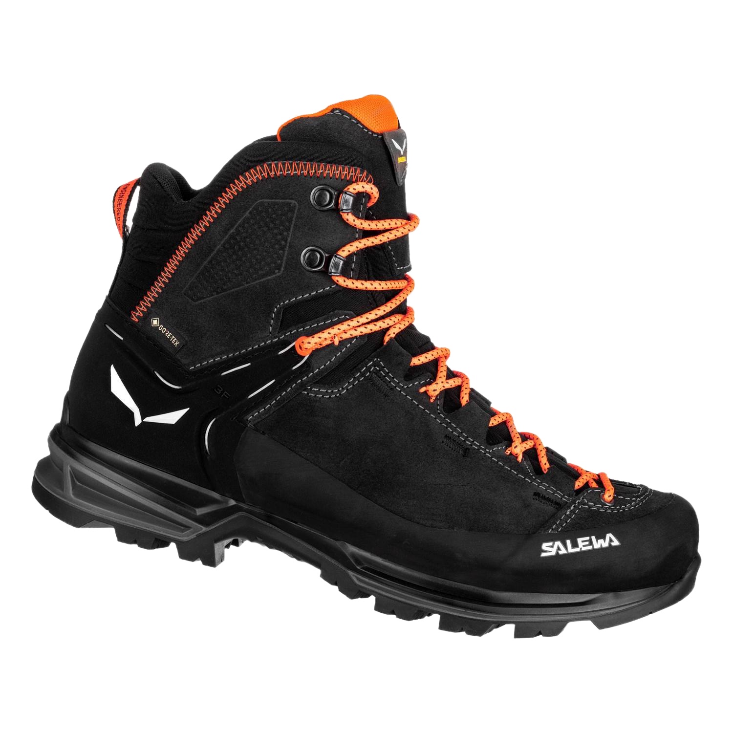 Bocanci trekking barbati Salewa Mountain Trainer 2 MID GTX-Antracit/Portocaliu-40