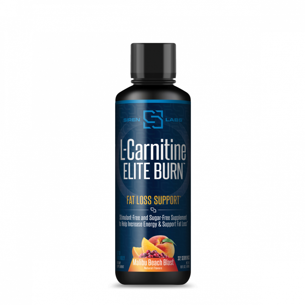 L-carnitina Lichida Sirenlabs L-carnitine Elite Burn cu Aroma Tropicala 480 Ml