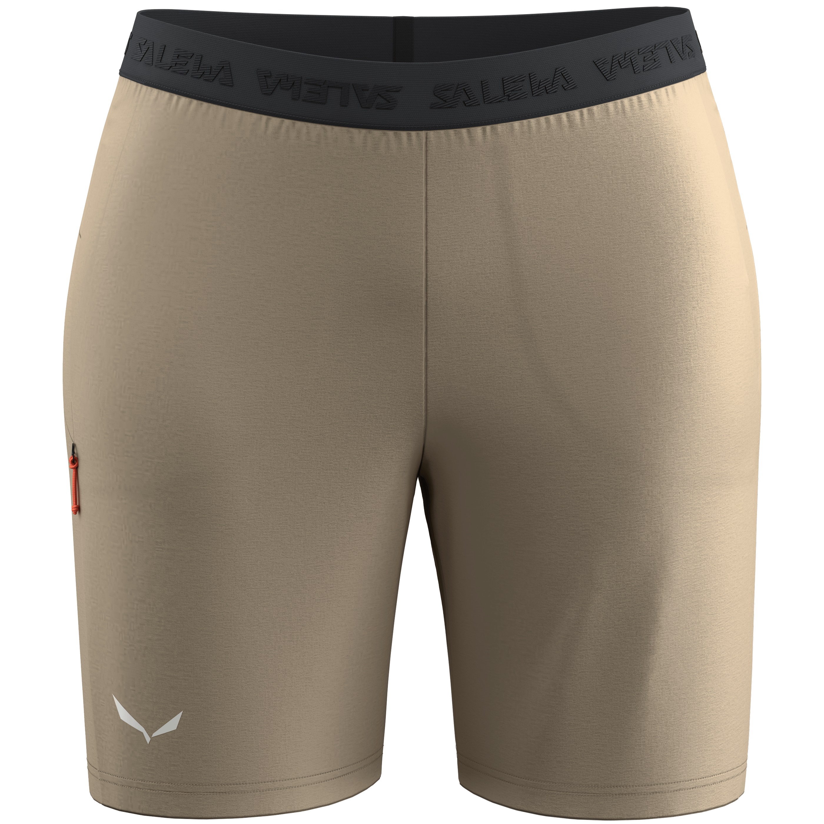 Pantaloni scurti trekking dama Salewa Puez 4-Bej/Negru-40/34